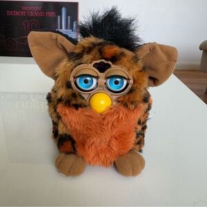 Vintage 1999 Furby Cheetah Leopard Animal Tiger Electronic Toy Original Rare